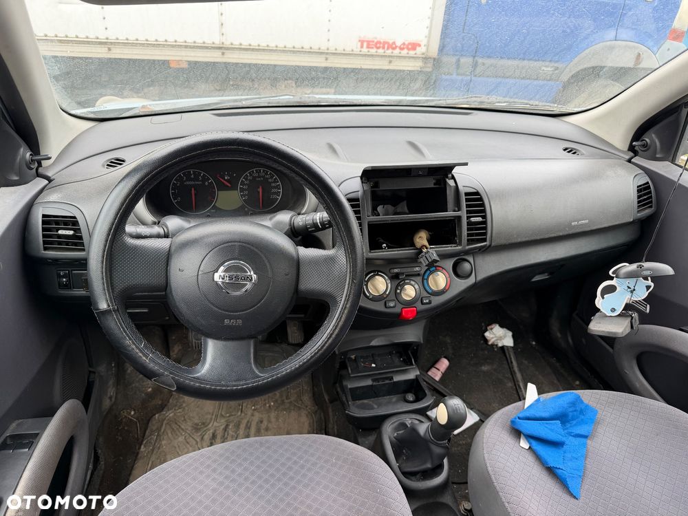 Nissan Micra K12 1.2 Benzyna 80KM na CZĘŚCI | Błękitny Baby Blue | Silnik CR12DE - 4