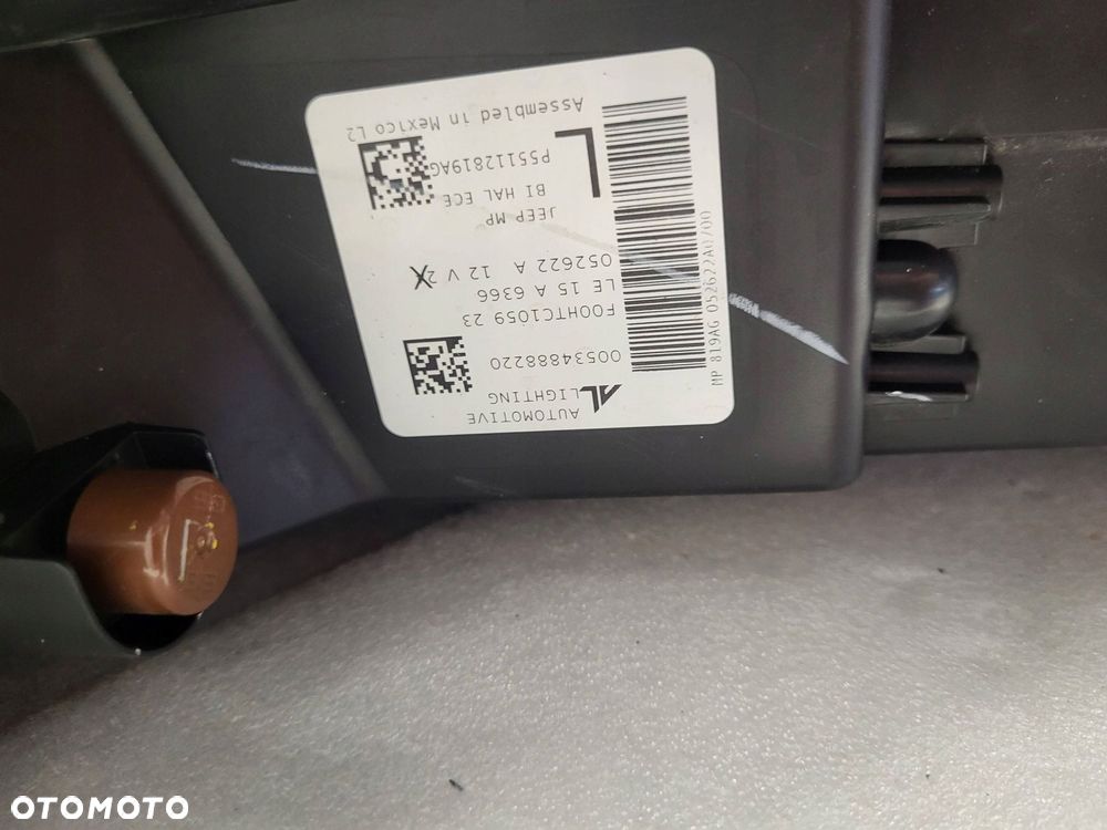 jeep compass soczewka zw przód strona lewa p55112819ag - 9
