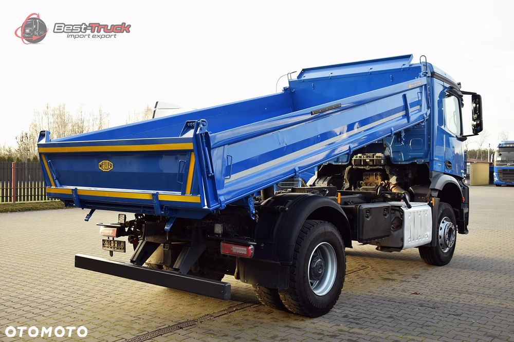 Mercedes-Benz AROCS 1840  / 4X2 / MEILLER KIPPER  4,8m  /  SILNIK  11 L  / DMC 44000 KG / PRZYCZEPA 27T / - 14