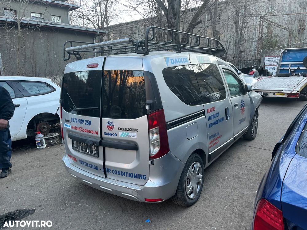 Dezmembrez Dacia Dokker 2018 1,5 DCI Euro6 55KW K9K-E6 gri - 7
