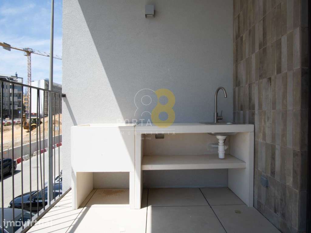 Apartamento T1+1 com divisão adicional, varanda e garagem | KORI Douro - Grande imagem: 4/30