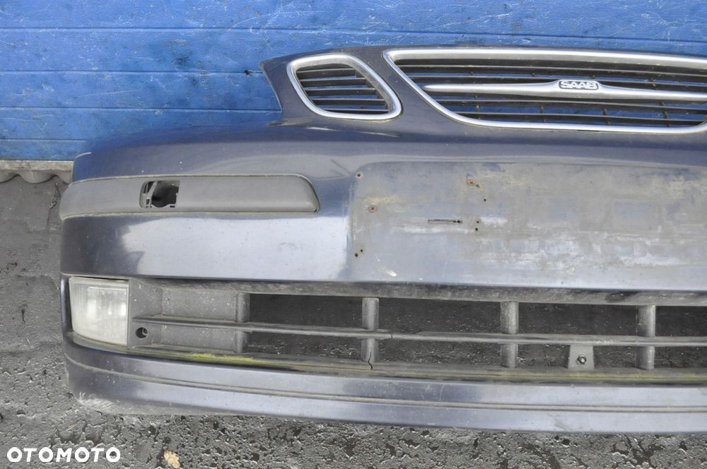 SAAB 9-3 II ZDERZAK PRZÓD PRZEDNI HALOGEN - 5