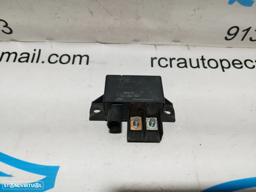 RELÉ SOBRECARGA BATERIA CAIXA DISTRIBUIÇÃO FUSÍVEIS MERCEDES CLASS CLASSE E W211 280CDI 0332 002 167 - 1