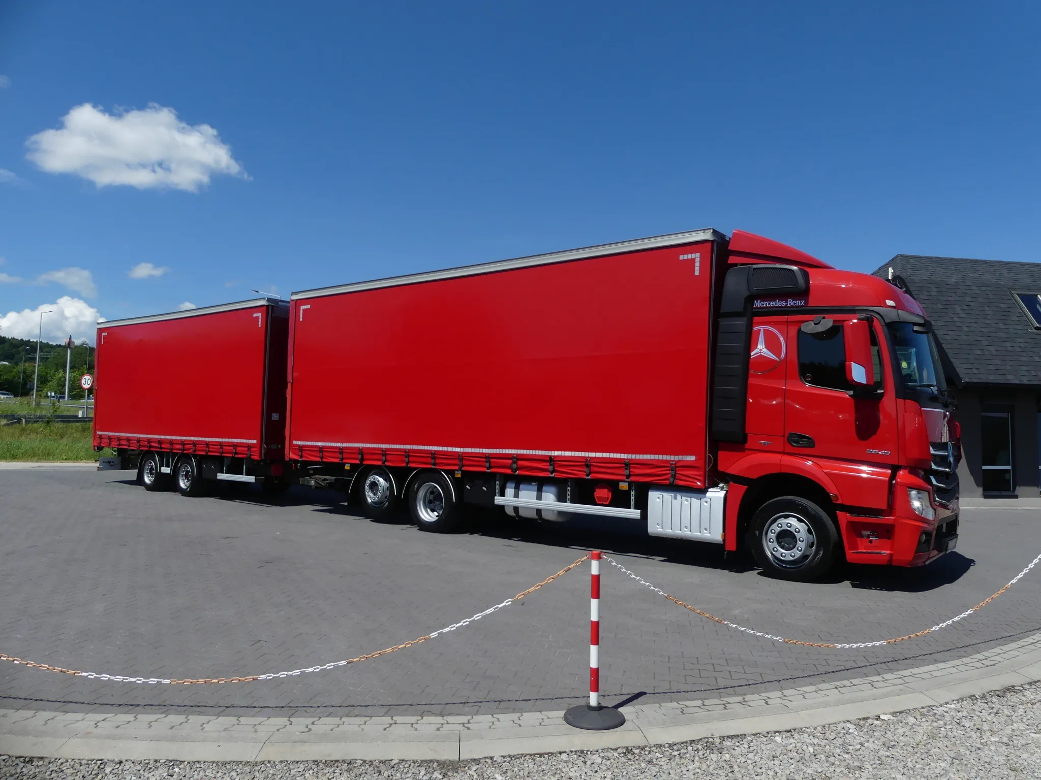 Mercedes-Benz ACTROS 2543 / 8.20 + 7.30 / ZESTAW TANDEM / EURO 6 / - 9