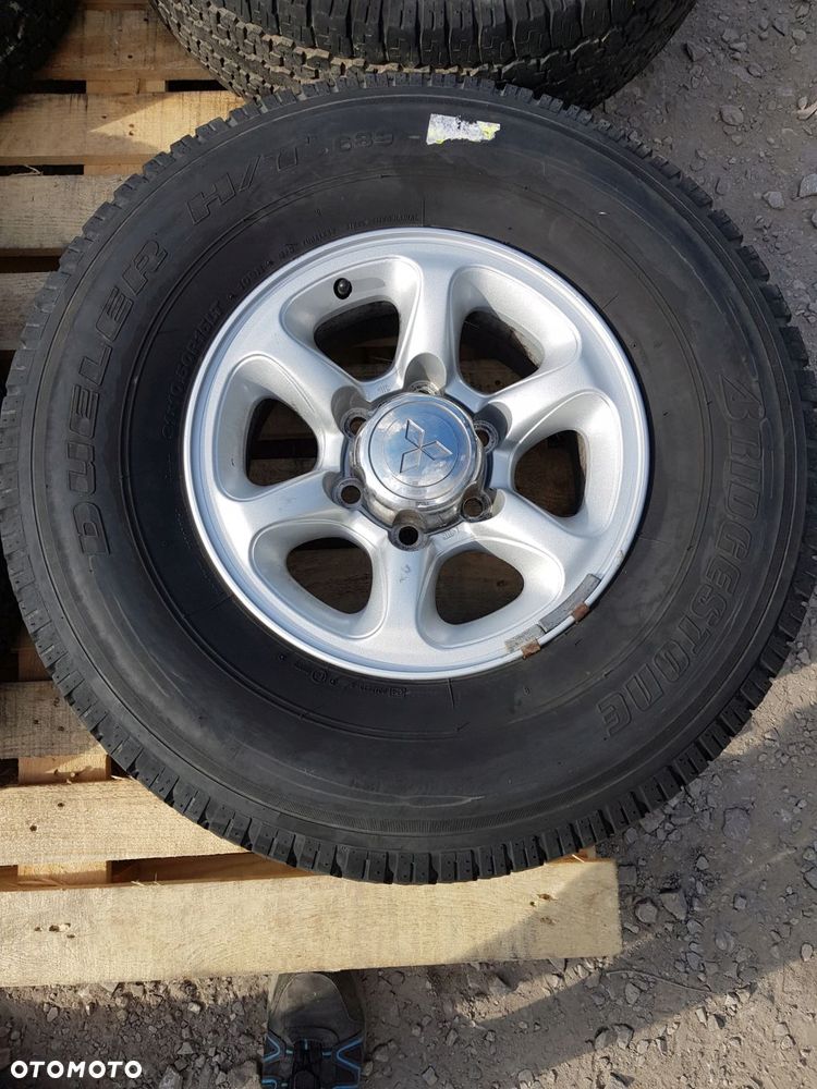 koła alufelgi mitsubishi pajero ii 7.0j x 15' 6x139.7 et 10 - 4