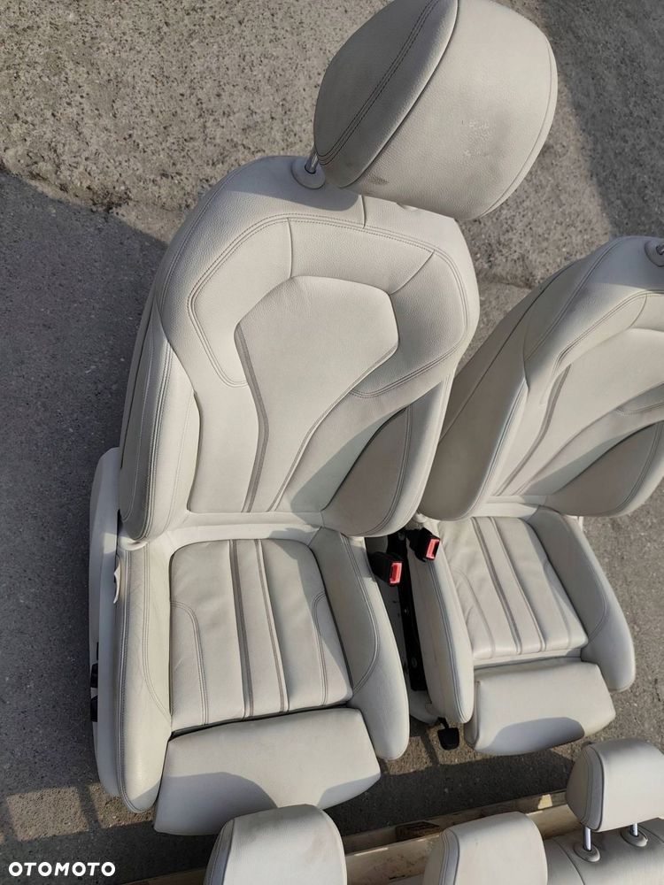 BMW G30 FOTELE KANAPA BOCZKI SKÓRA KOMPLET - 11