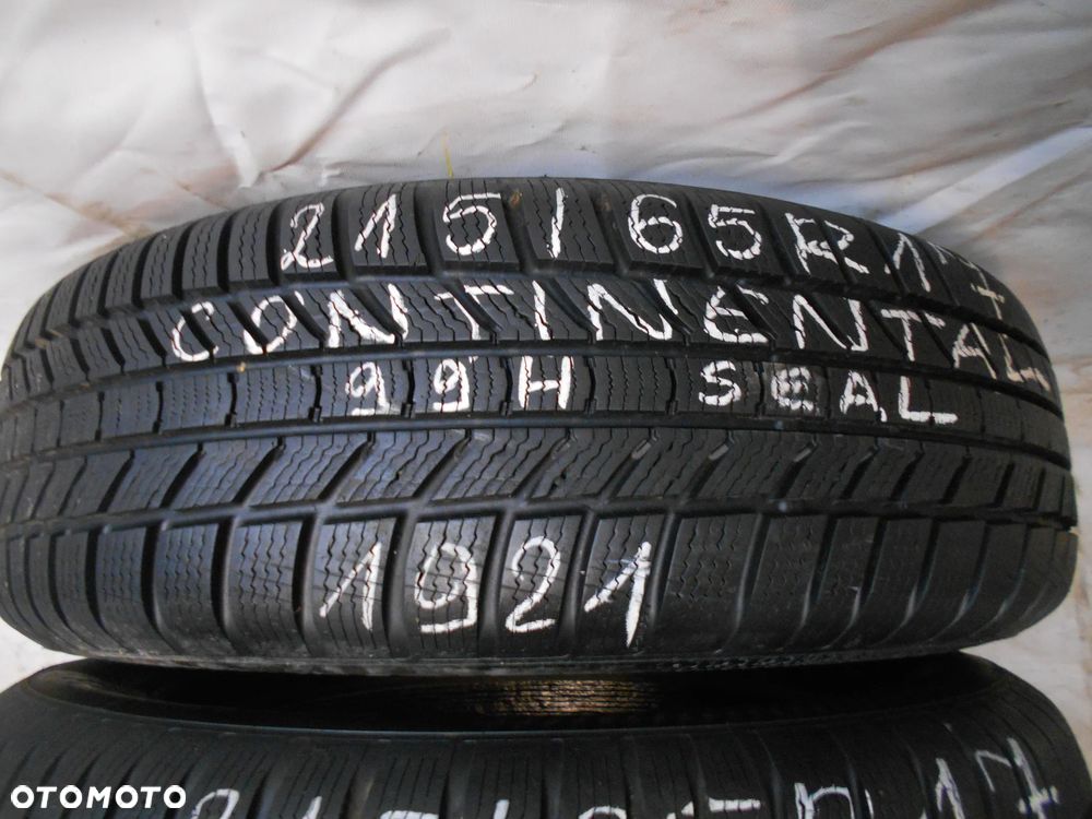 OPONY 215/65R17 CONTINENTAL WINTERCONTACT TS 870P SEAL DOT 1921 8.3MM - 2