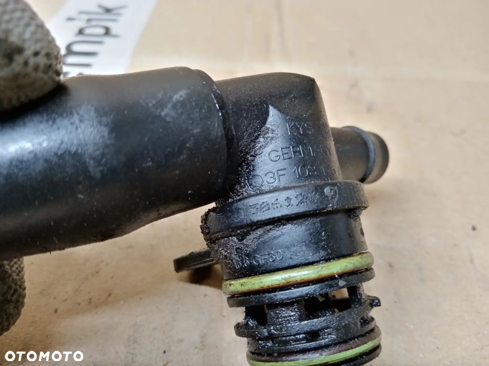 Rura dolot przewód powietrza VW Golf VI 6 1.2 TSI 03F103493TL 03F103175A - 7