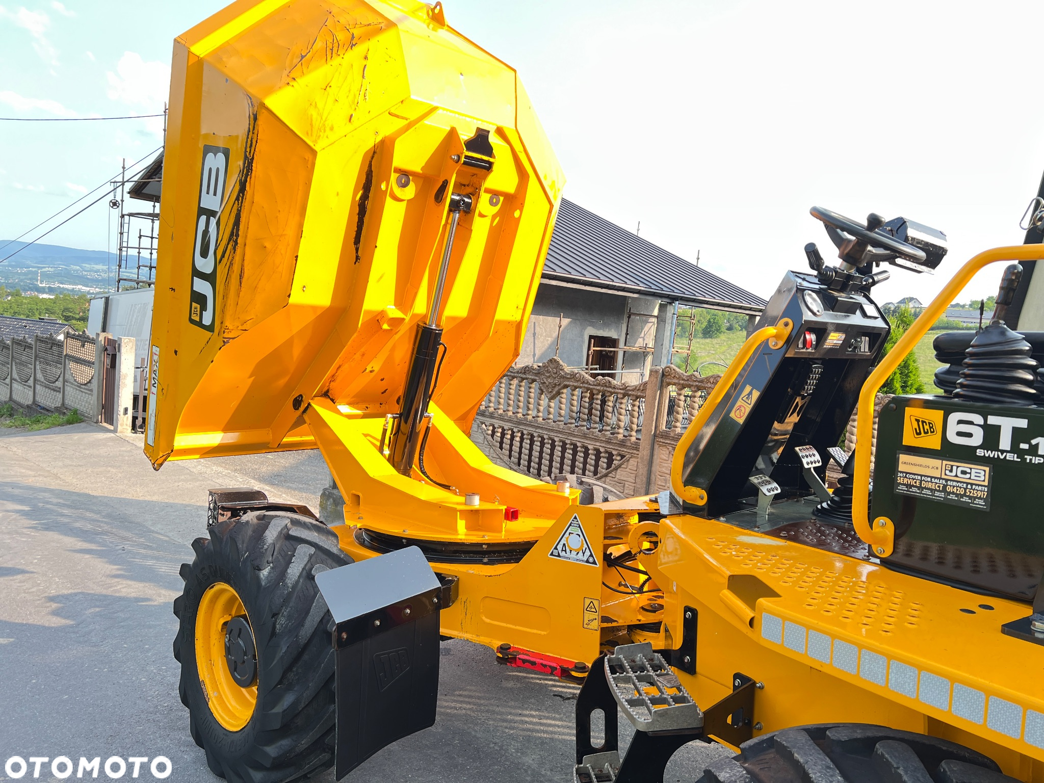 JCB 6T-1 ST * Wozidło Budowlane Obrotowe JCB 6 Ton * JAK NOWE * 1050 Godzin * - 15
