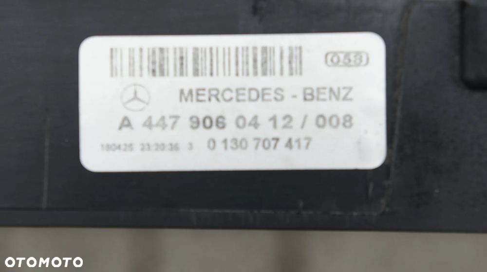WENTYLATOR CHŁODNIC MERCEDES VITO V KLASA W447 A4479060412/008 - 5