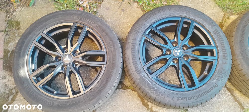 Letnie czarne Mitsubishi MMDA06 Continental PremiumContact 7 215/55 R17 94 V FR 5x114,3 - 4