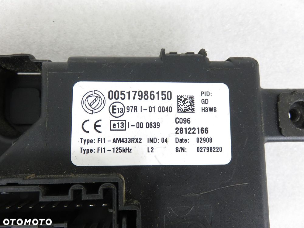 STACYJKA STEROWNIK FIAT GRANDE PUNTO IAW5SF3M1 51798649 51813197 - 5
