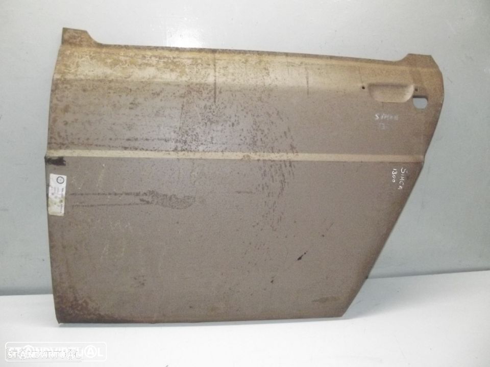 simca 1300 painel de porta traseira novo - 1