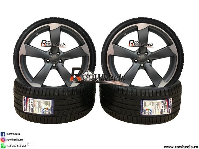 Jante Audi R20 A5 A6 A7 A8 Q5 Model Rotor Anvelope vara noi 255-35-20 - 6