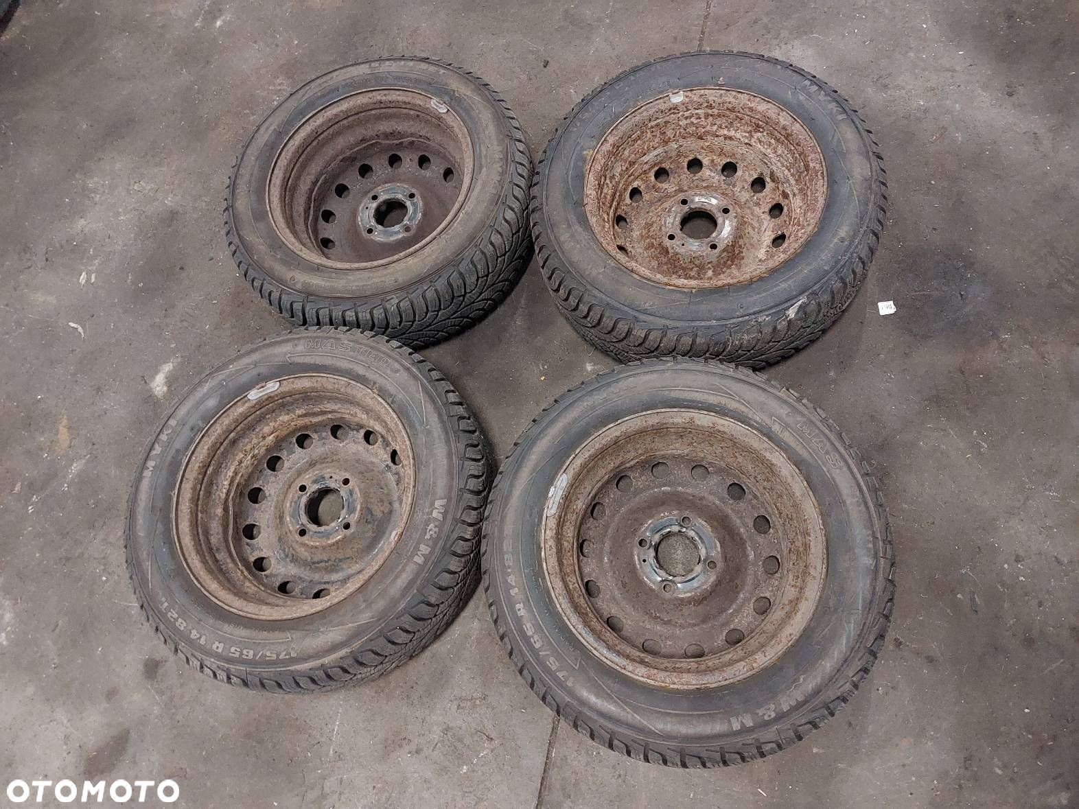FELGI STALOWE 4 SZT 4x108 FI65,1 14 CALI PEUGEOT CITROEN - 8