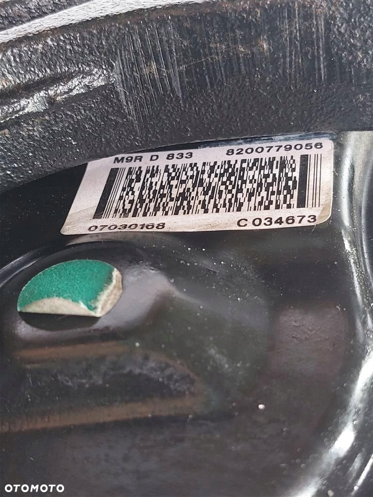 Silnik słupek diesel Nissan Qashqai I 2.0 DCI 150KM M9RD833 8200779056 - 10