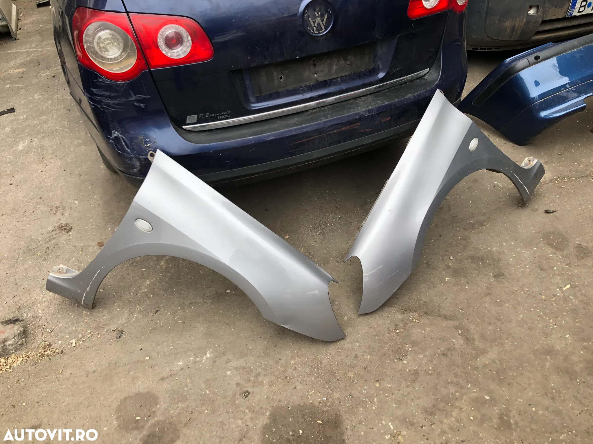 Aripa stanga/Aripa dreapta fata Peugeot 307 gri non facelift - 2