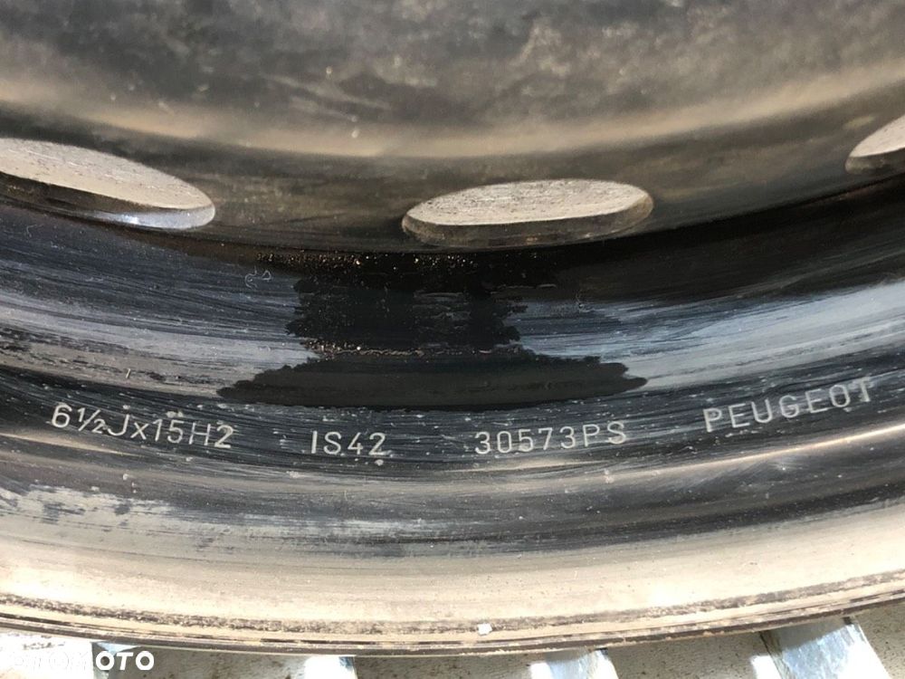 FELGA STALOWA 15 6.5J 5X108 63 ET 42  TOYOTA PROACE CITY Nadwozie pełne/minivan 2019 - 2022 1.5 - 2
