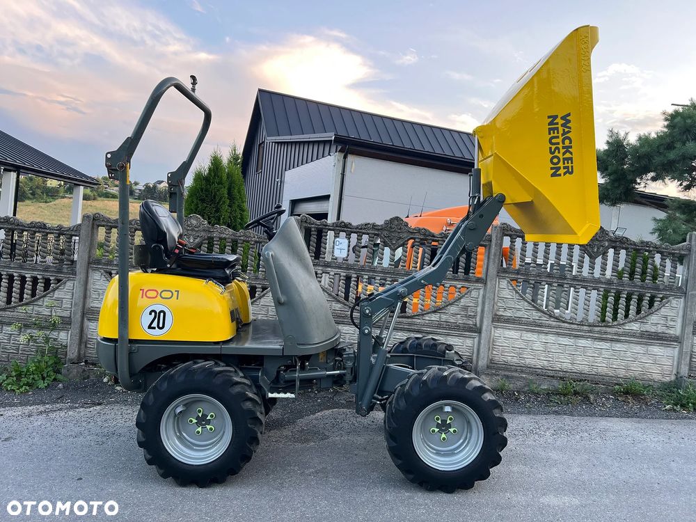 Wacker Neuson 1001 | Wozidło Budowlane | Wacker Neuson 1001 | 1 Tona | Wysoki Wysyp | 4x4 | Stan IDEALNY | Tylko 1200 MTG | - 10