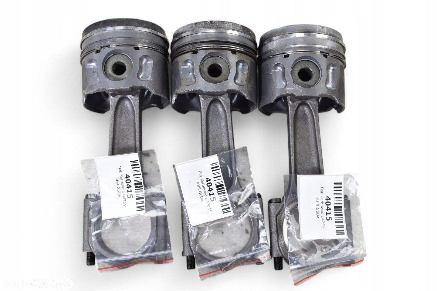 Tłok Korbowód VOLVO FORD PEUGEOT CITROEN 2.0d TDCI HDI D4204T RHR G6DA - 5