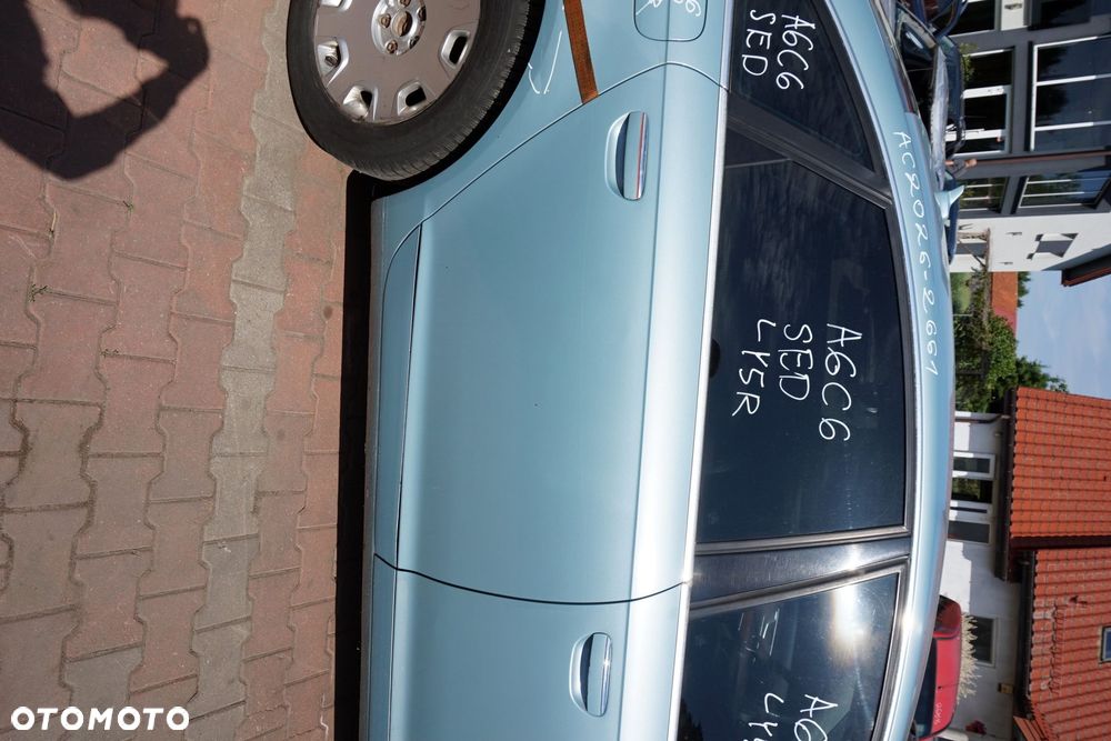 DRZWI TYLNE PRAWE A6 C6 SEDAN LY5R  NIEBIESKI AUDI 2004-2008 - 1