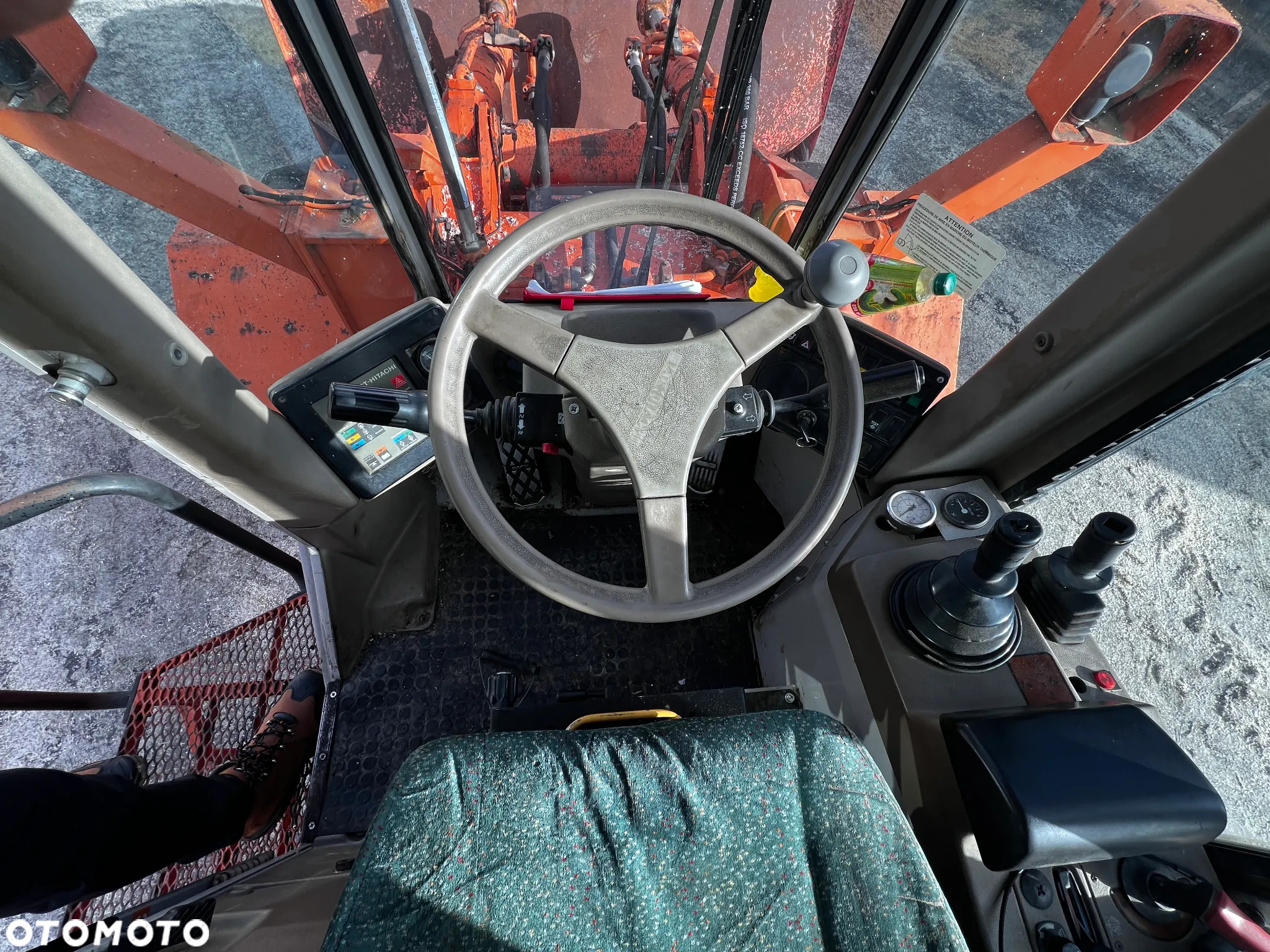 Hitachi ładowarka Fiat FR160 wysoki WYSYP - 11