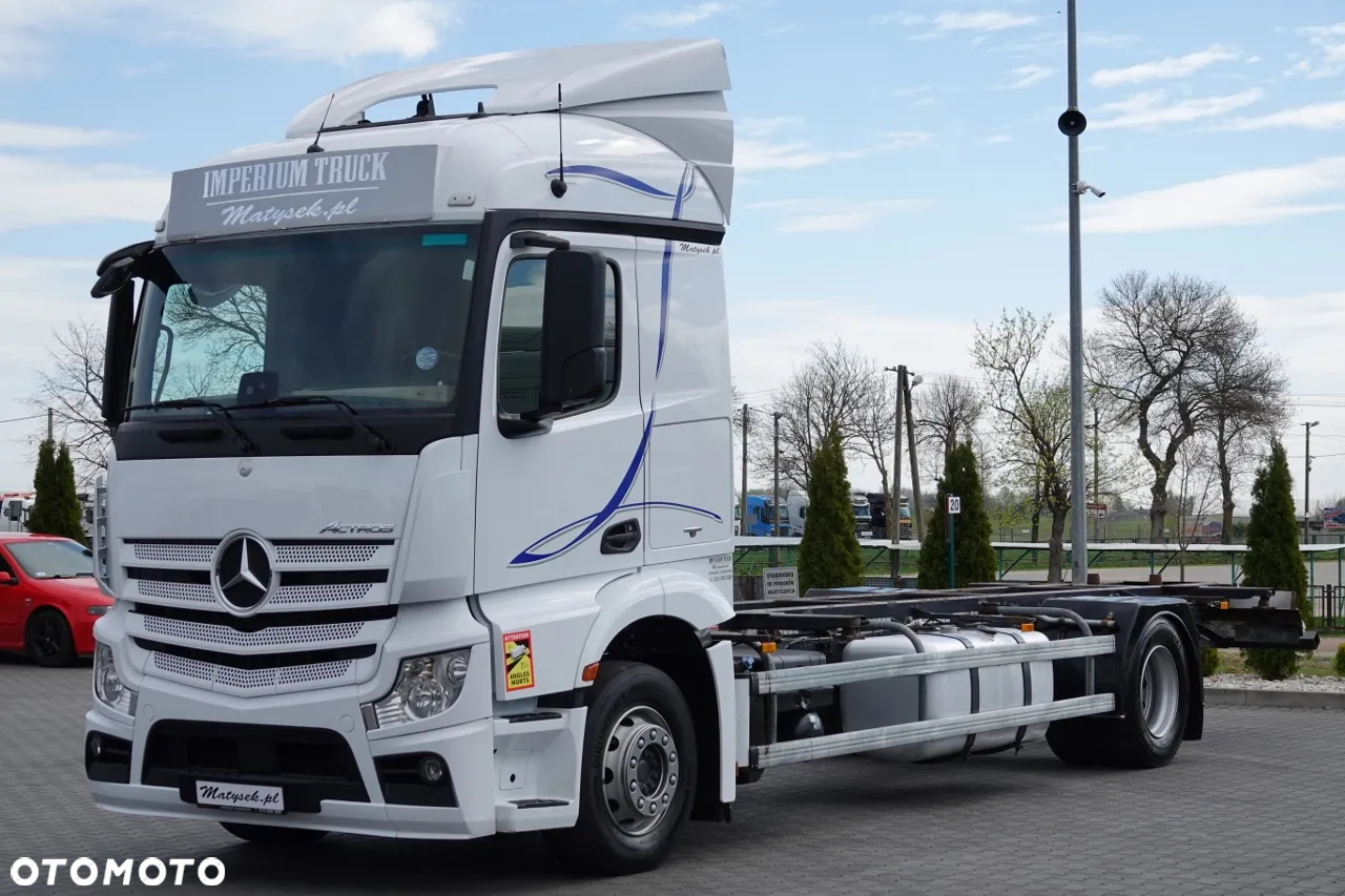 Mercedes-Benz ACTROS 1845  / BDF  / DO PRZEWOZU KONTENERÓW /  SPROWADZONY - 2