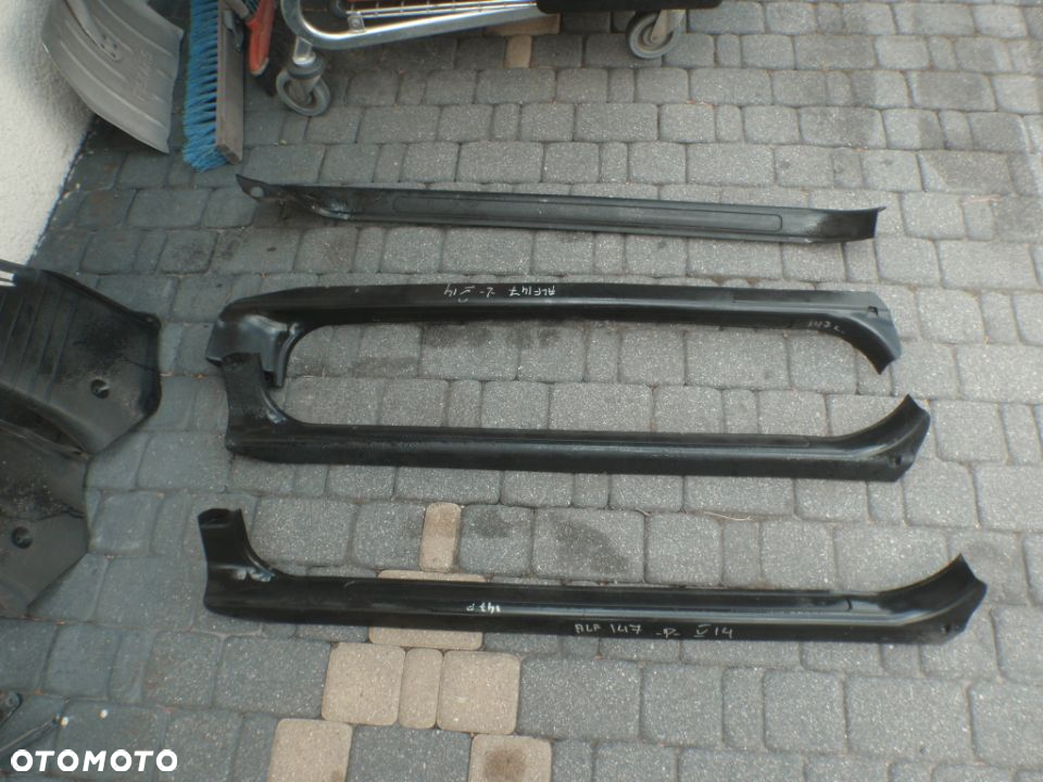 listwa progowa nakładka osłona słupka bagażnika podszybie alfa romeo 147 156 - 2
