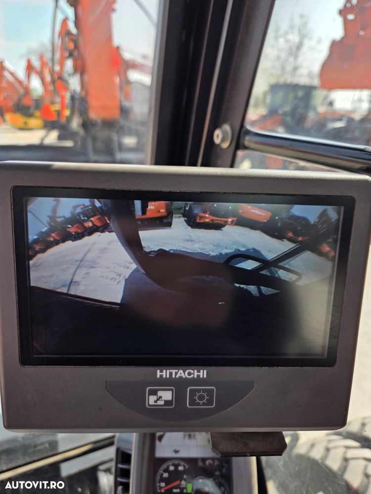 Hitachi PE ROTI 17t, ZX145W-6, 2018, 4.379h, LAMA SI CALE, 3 BRATE EXCAVARE, ad sapare 6m, latime 2,5m, inst picon+rotire, cupa EXCAVARE NOUA, cupa TALUZ INCLINABILA, Antifurt, 3 camere, consum mediu 8,6l/h, posibil leasing 3 ani, CA NOU, PROMOTIE 91.900 EUR - 36