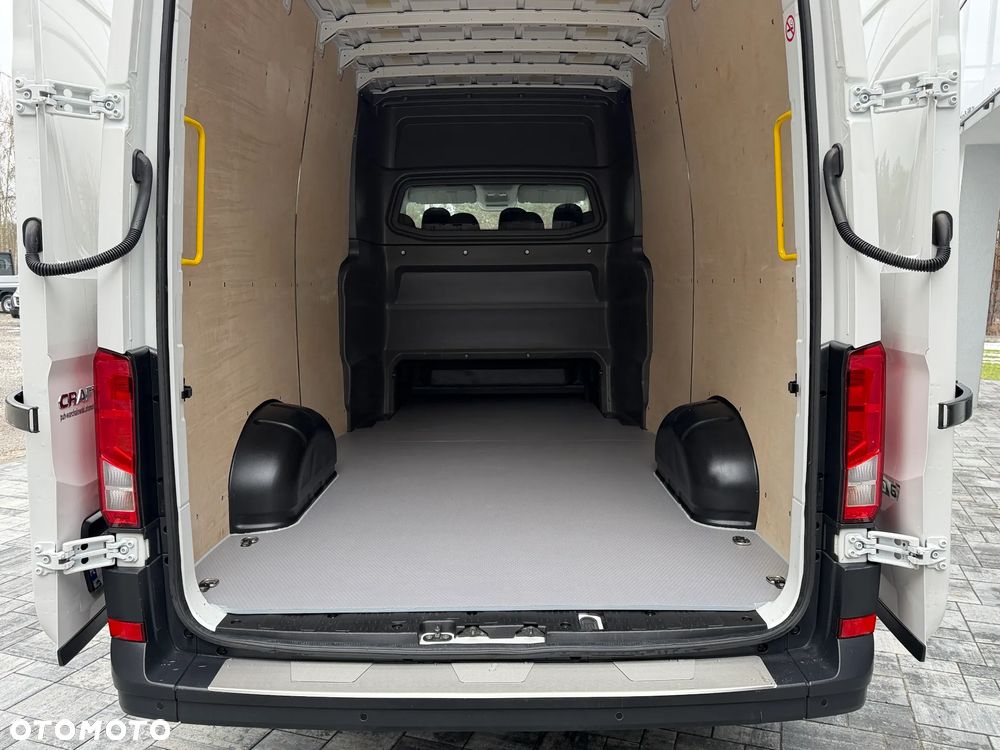 Volkswagen Crafter Brygadowy 7 osób / L4H2 / Oryginalna zabudowa VW / 2.0 TDI 140km / EURO6 / Najbogatsza wersja / FULL LED / Automatyczna skrzynia biegów / FV 23% - 20