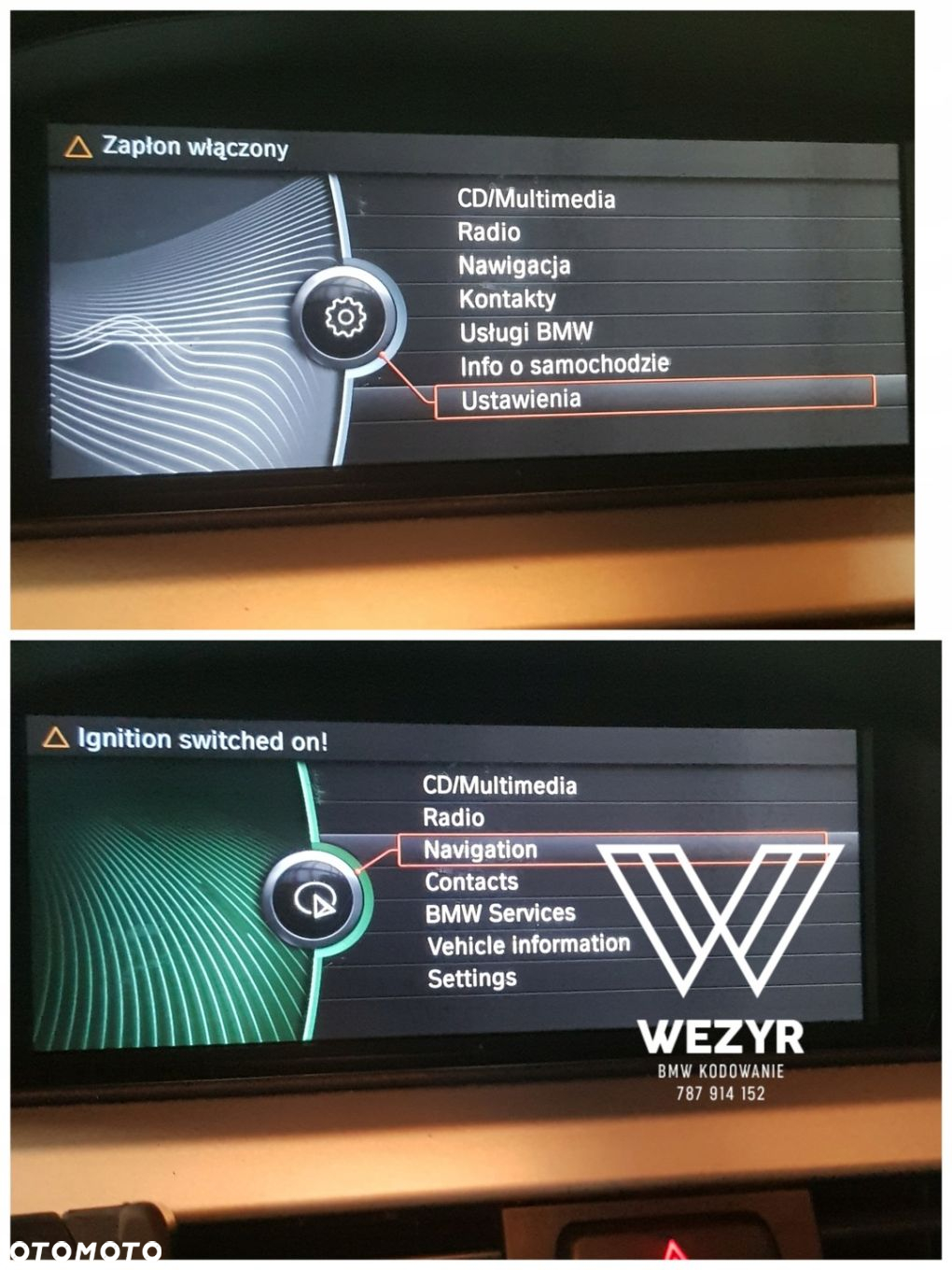 POLSKIE MENU BMW CIC CCC EVO NBT PL SPOLSZCZENIE - 8