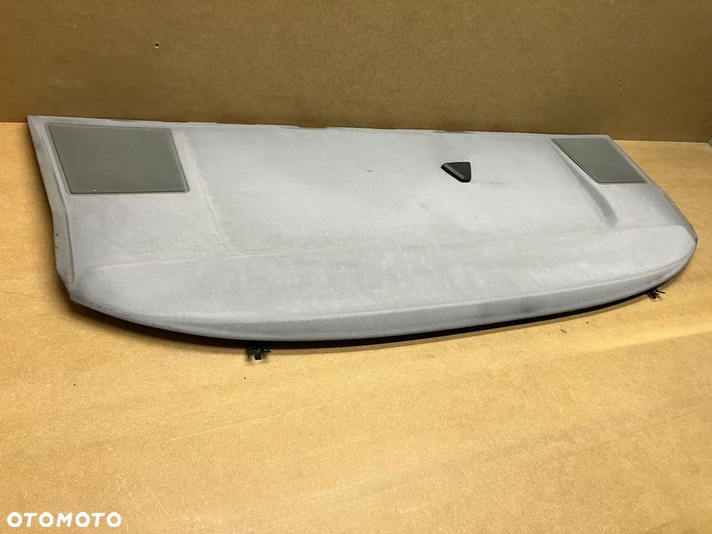 PÓŁKA TYLNA BMW E34 SEDAN SZARA SIWA MASKOWNICE GŁOŚNIKÓW 1946083 - 2