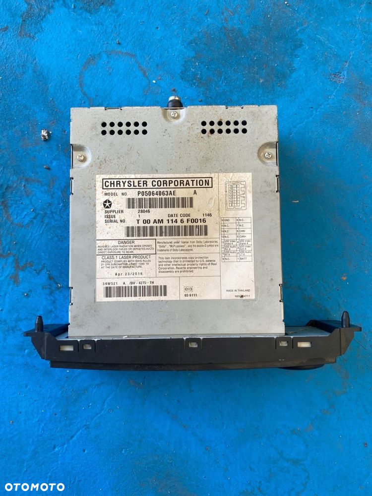 Czytnik DVD Grand Voyager town country P05064063AE - 3