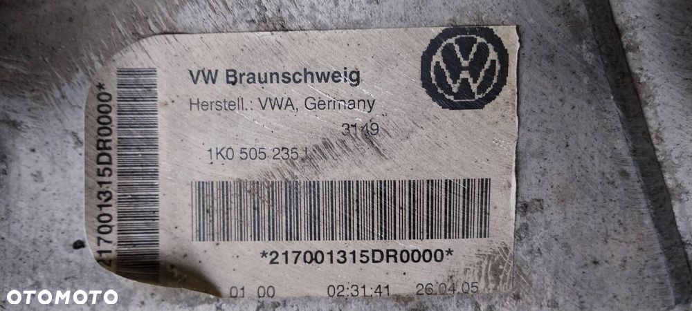 KOMPLETNE ZAWIESZENIE BELKA SANKI TYŁ DYFER DYFERENCJAŁ GOLF V 4x4 - 11