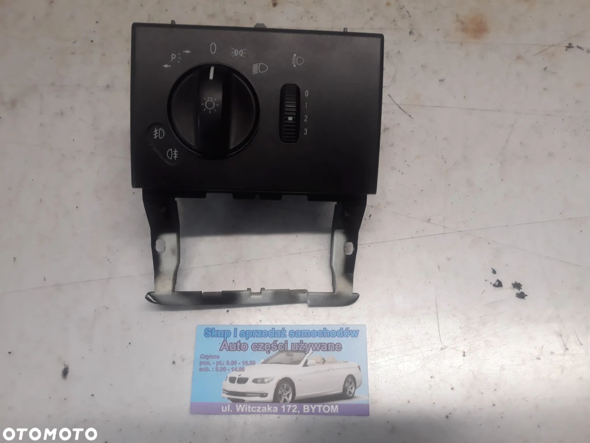 WŁĄCZNIK PRZEŁĄCZNIK ŚWIATEŁ  MERCEDES VITO W639 2,2 CDI  111 CDI  2005r   A6395450204 - 1