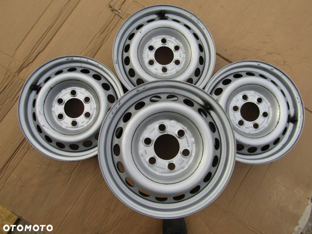 4x Felgi 16 Mercedes Sprinter 311 313 315 316 319 906 910 VW Crafter 6,5j ET62 - 11