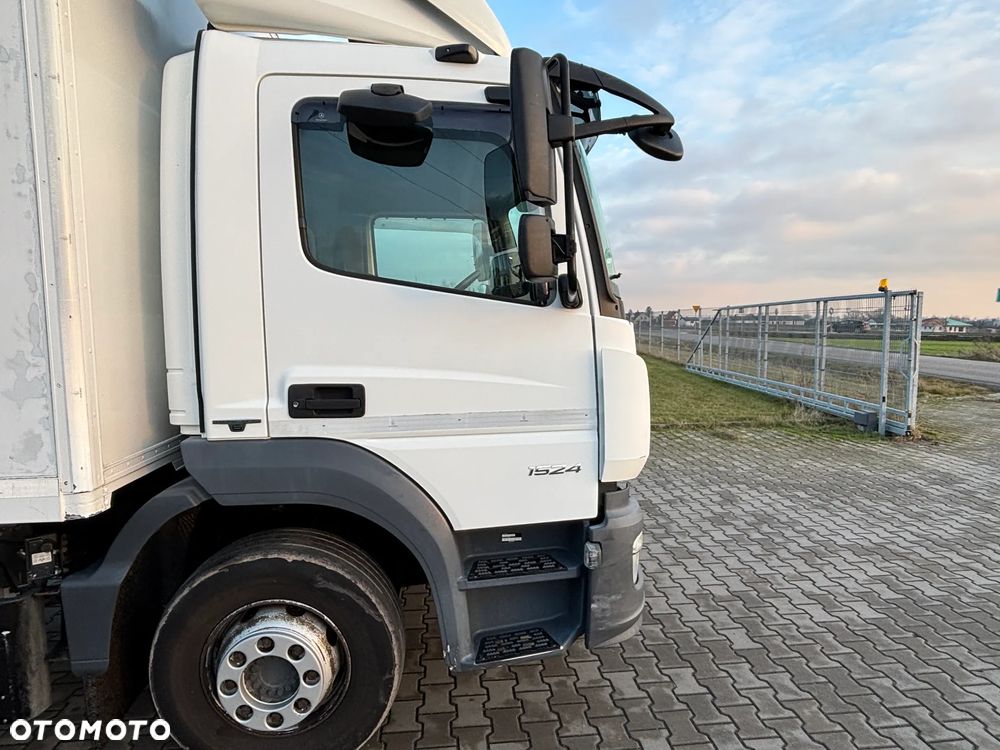 Mercedes-Benz ATEGO 1524  EURO 6 (1527, 1530) kontener z windą , kabina przeedłużana  z łóżkiem składanym - 5