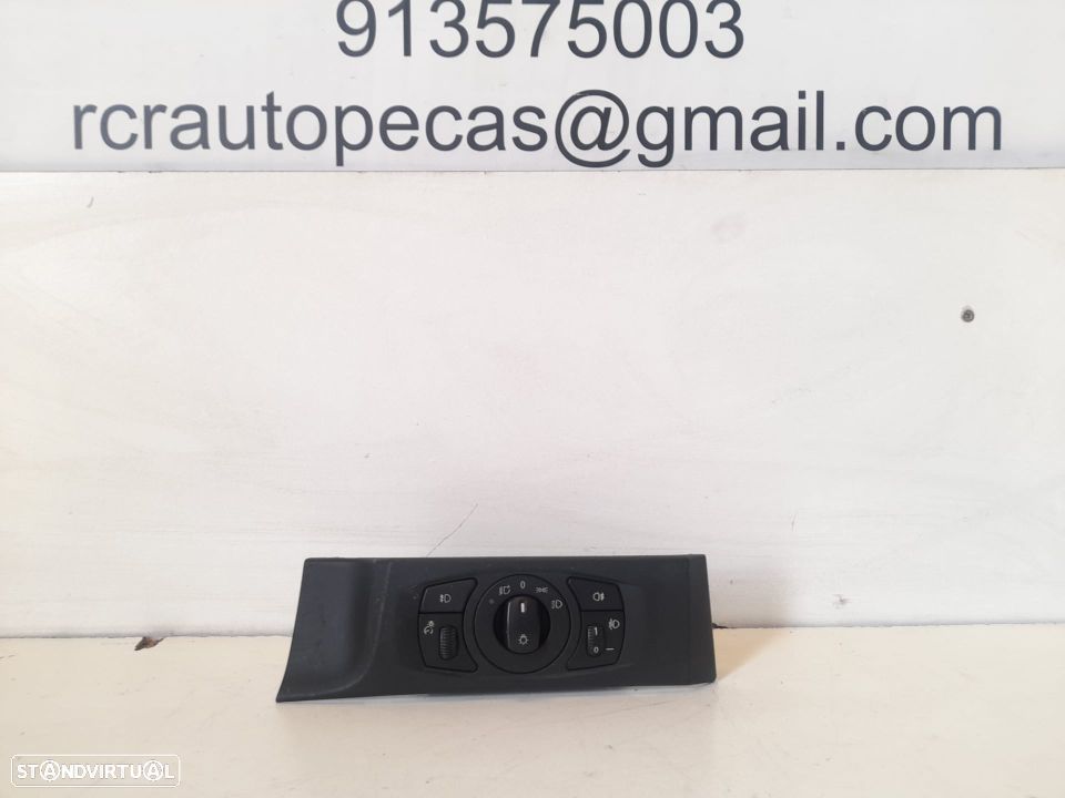 MODULO INTERRUPTOR SWITCH COMANDO COMUTADOR LUZES FARÓIS 61316925253 BMW SERIE 5 E60 E61 - 1