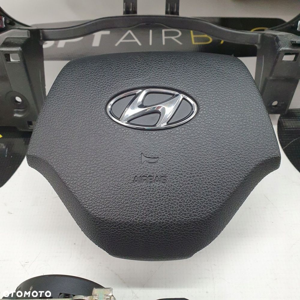 HYUNDAI TUCSON III LIFT DESKA ROZDZIELCZA KONSOLA KOKPIT PULPIT PODUSZKI AIRBAG AIR BAG PASY KIT SET - 7