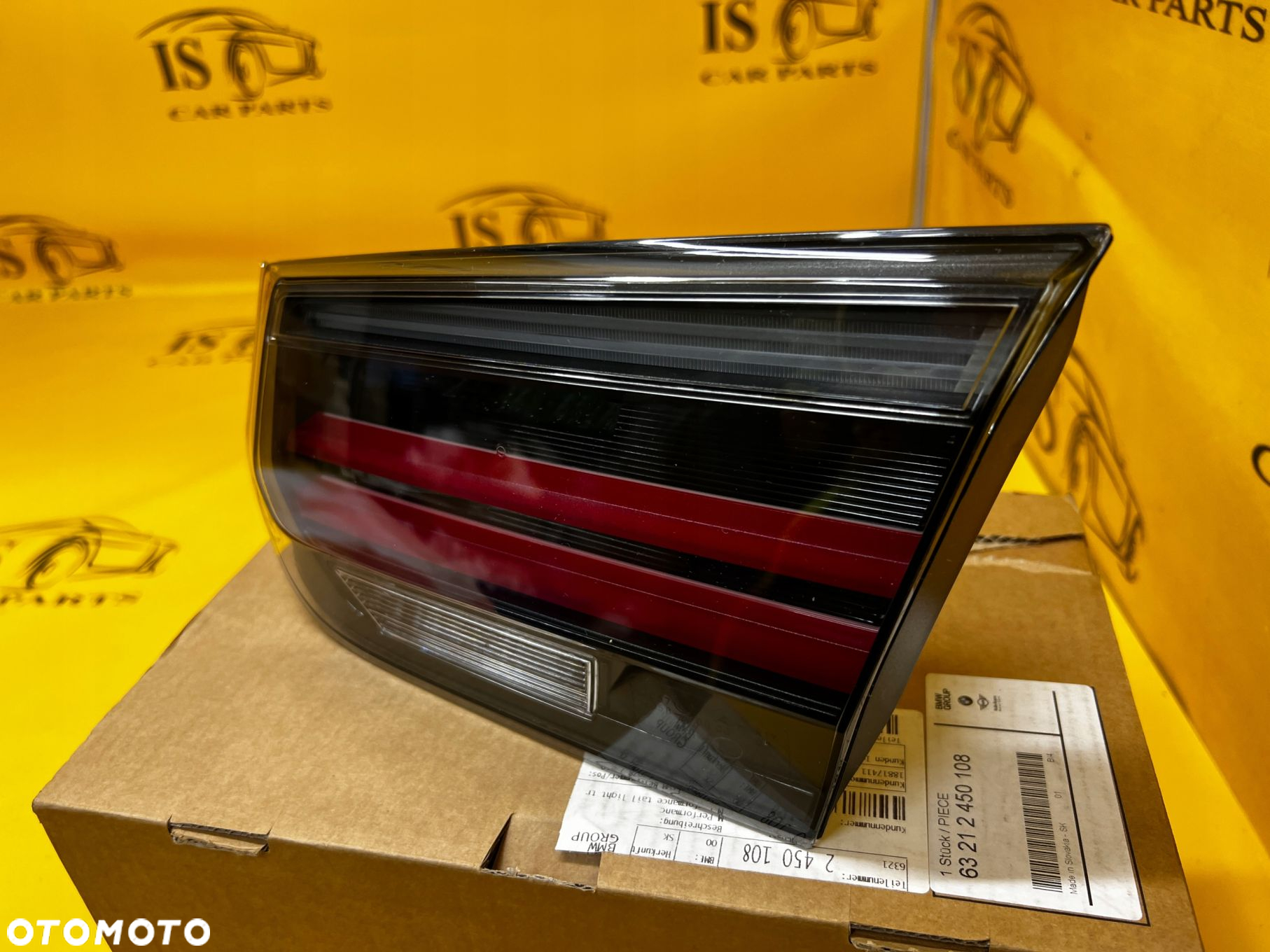 LAMPA TYLNA TYŁ WEWNĘTRZNA PRAWA M-PERFORMANCE BMW 3 F30 F31 LIFT NOWA OEM - 3
