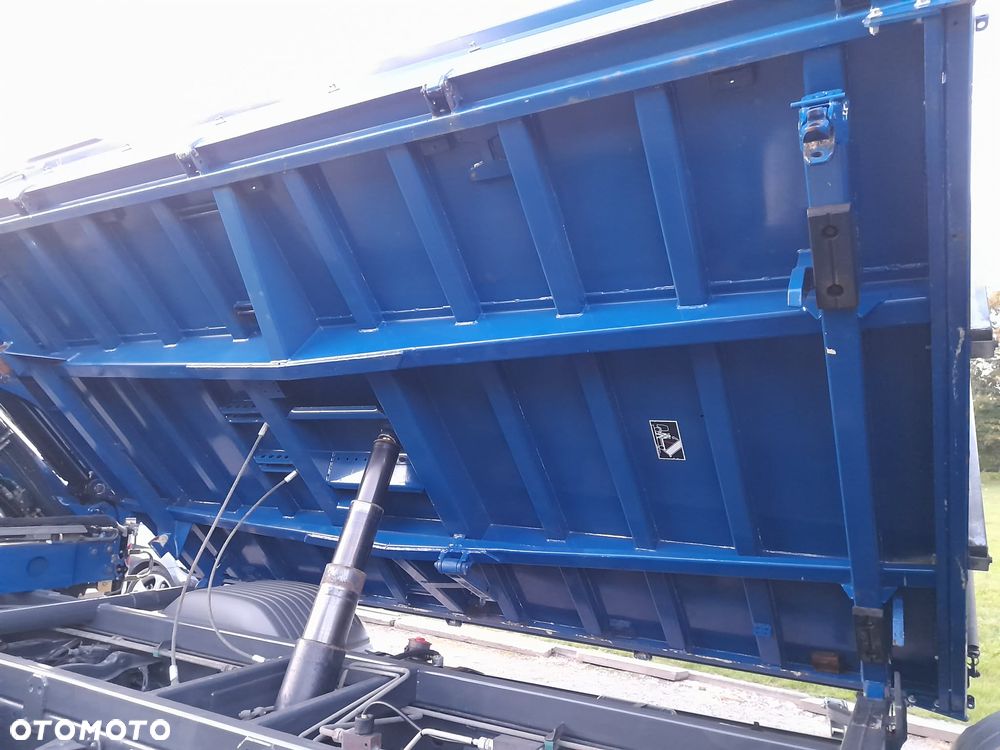 Mercedes-Benz ATEGO 1223K 6 - cylindrów!!  FABRYCZNA WYWROTKA MAILLER Kiper + HDS Dzwig żuraw Palfinger 5+6 funkcja, DODATKOWE zasilanie hydrauliczne przyczepy PRZYCZEPA 16 ton!!! Pełny serwis ASO ORYGINALNY Potwierdzony przebieg 126000km - 7