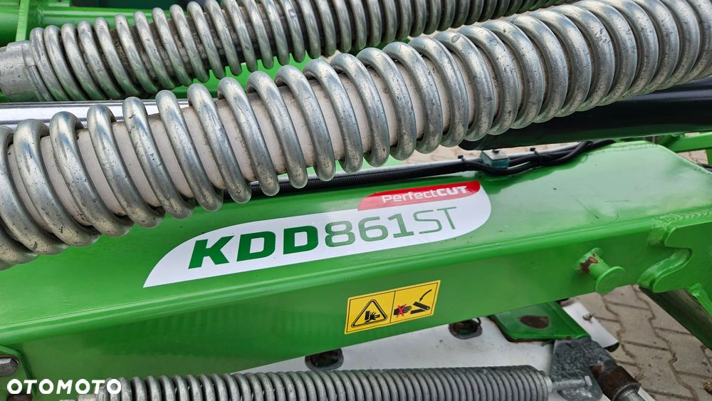 SaMasz KDD 861 S+T Kosiarka Dyskowa Motyl z taśmami  w Zestawie z Czołową kosiarką KDF 340 S - 8