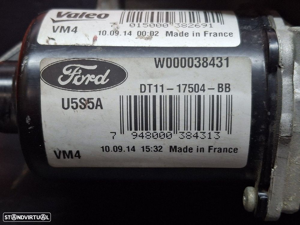 Motor Limpa Vidros Frente Direito Ford Transit Connect V408 Caixa - 2