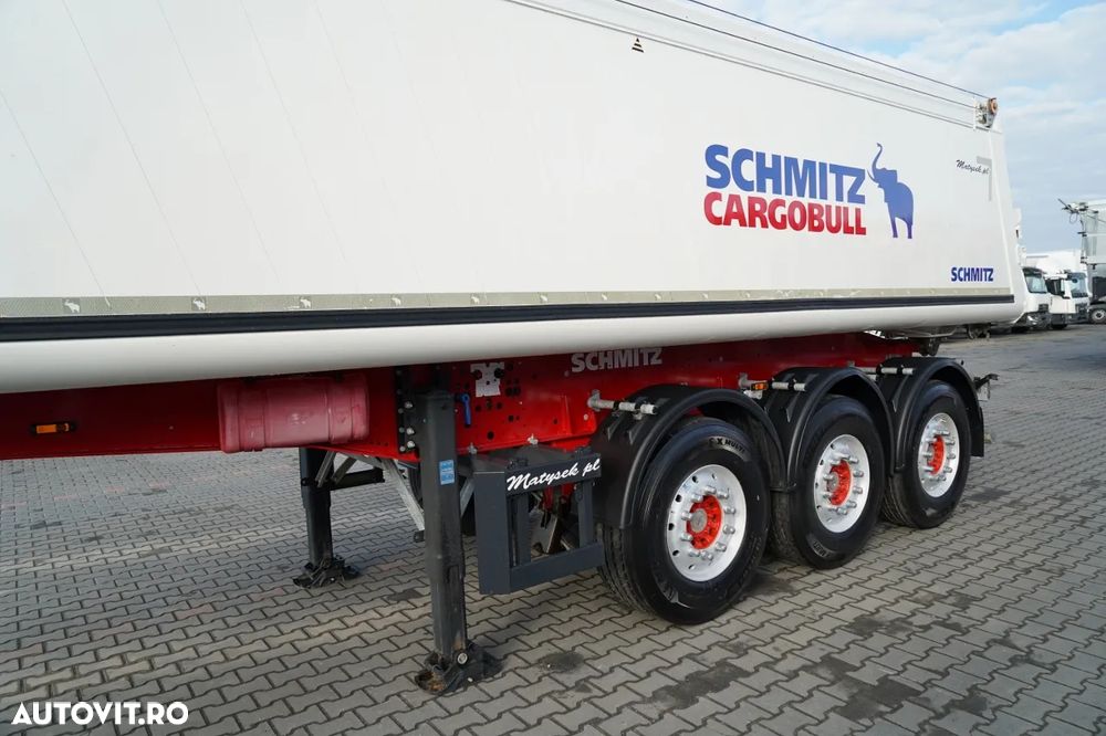 Schmitz Cargobull BASCĂ SCHMITZ 25 m3 / ALUMINIU / AXĂ RIDICATĂ / JANTE DIN ALIAJ - 10