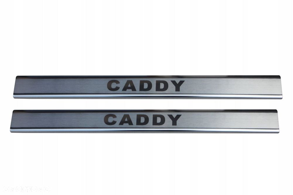 NAKŁADKI NA PROGI LISTWA VOLKSWAGEN CADDY - 1