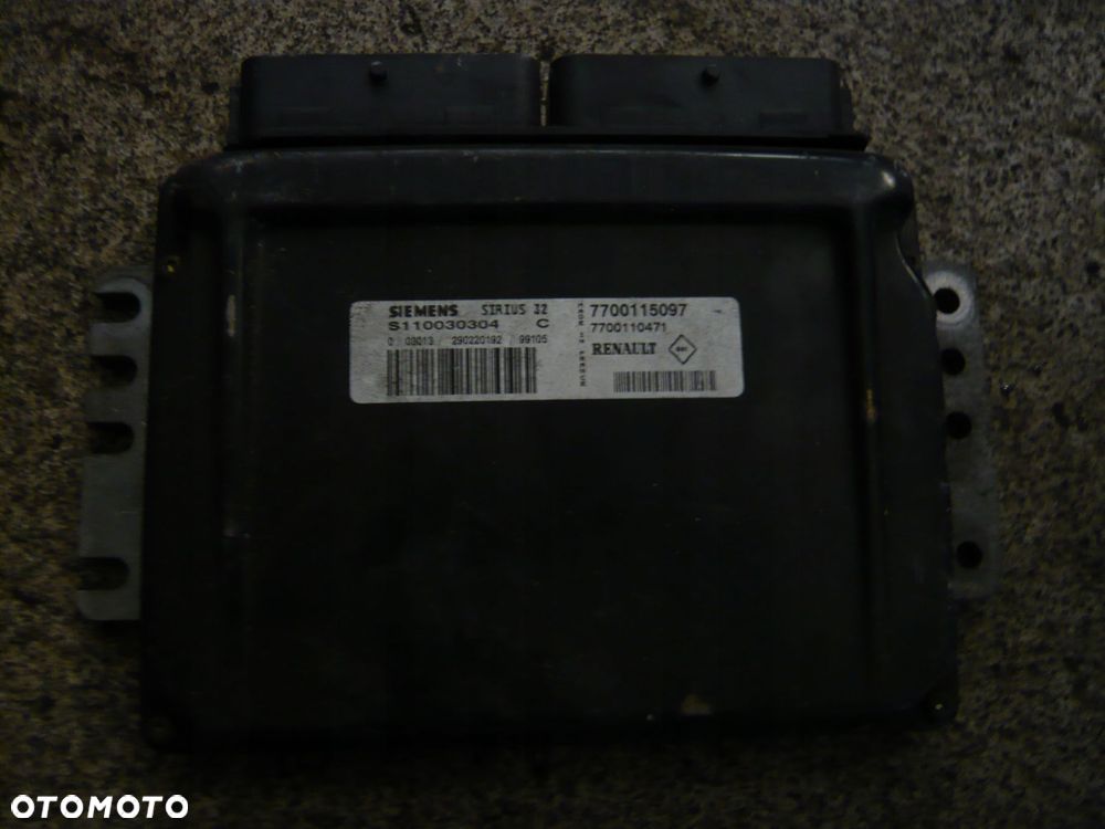 komputer sterownik silnika s110030304c renault clio ii - 1