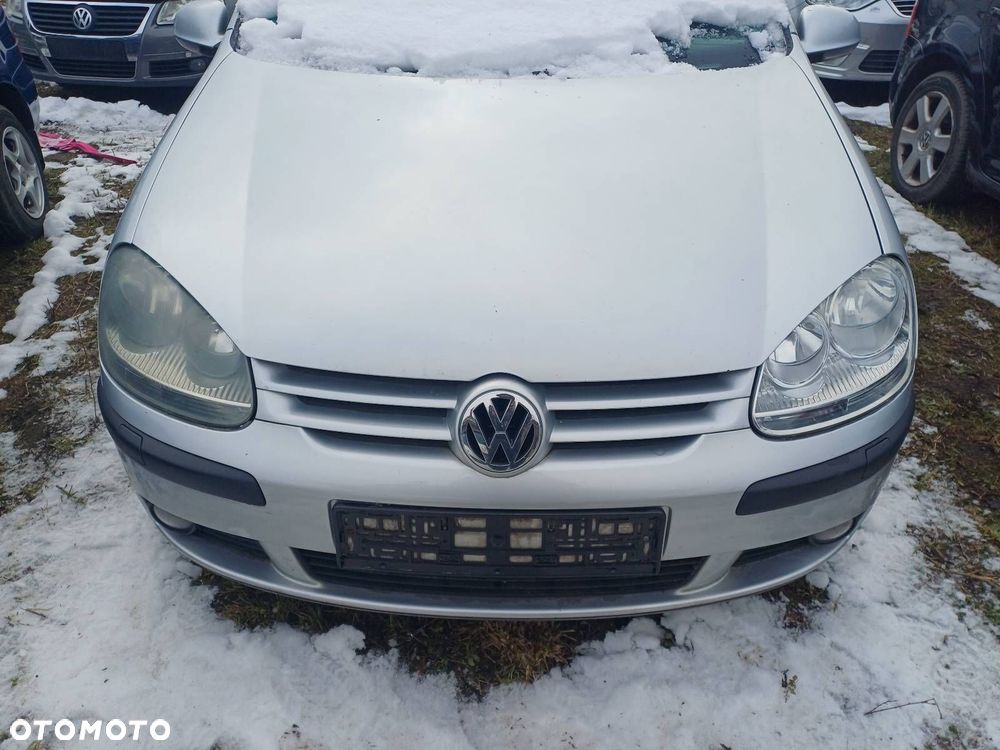 KOMPLETNY PRZÓD MASKA ZDERZAK VOLKSWAGEN GOLF V LA7Q - 1