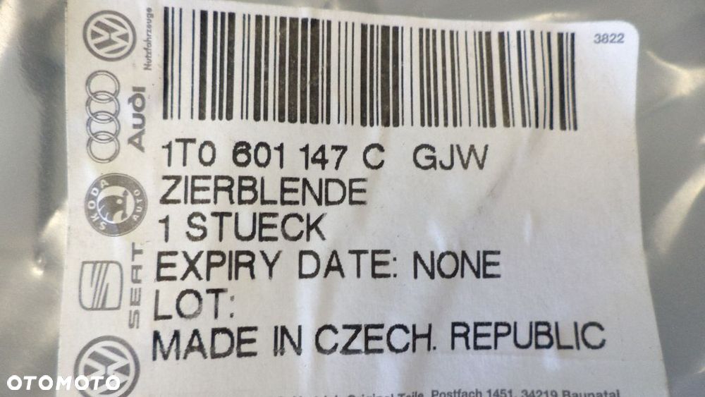 Kołpak kołpaki VW Touran 16' 1T0601147C NOWE - 5