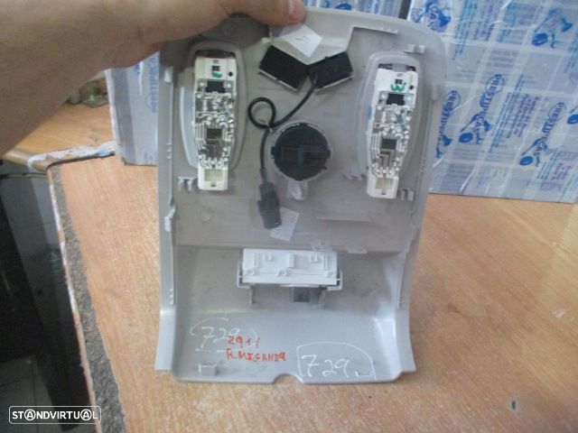 Luz De Teto Plafonier 969801346R RENAULT MEGANE 4 2017 1.5DCI 110CV 5P AZUL - 2