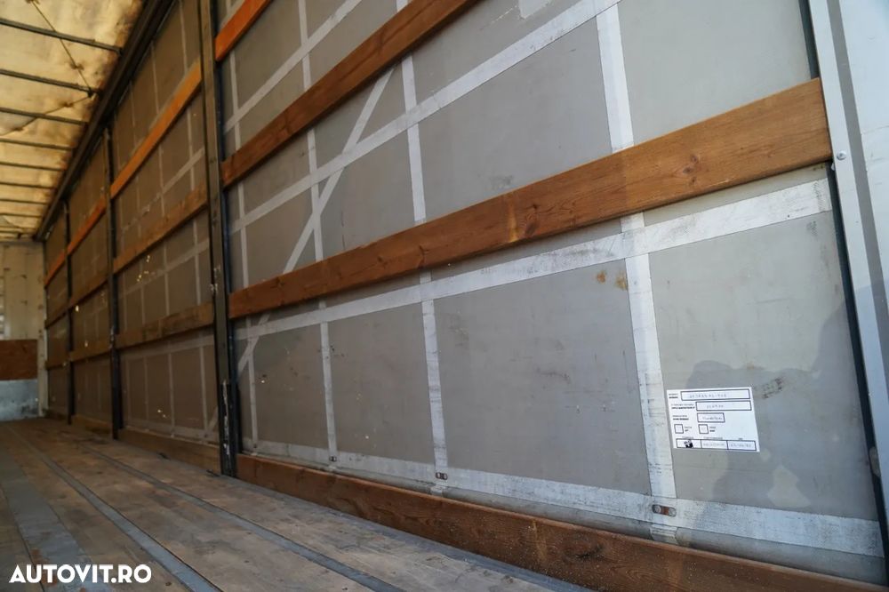 Fruehauf CITYLINER CORTINĂ / 1 AXĂ / DIRECȚIE / LUNGIME 11 M / CUREA CĂRUCIOR / PODEA REZISTENTĂ - 17